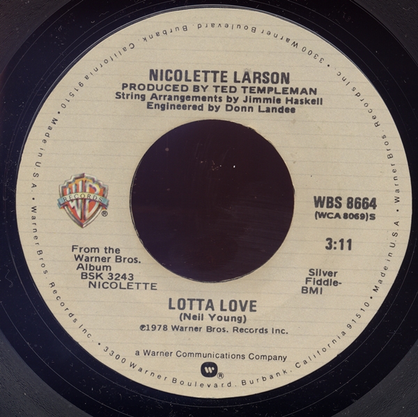 Nicolette Larson Lotta love