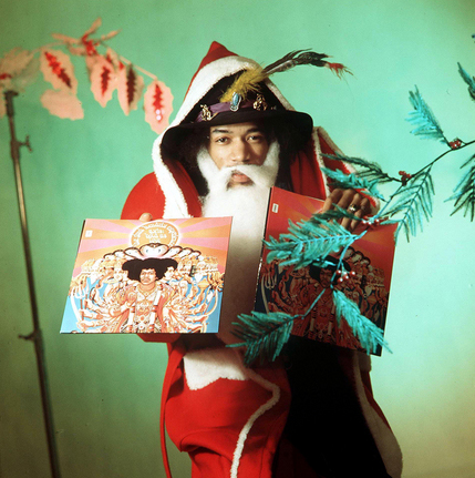 Jimi Hendrix Merry christmas and happy new year