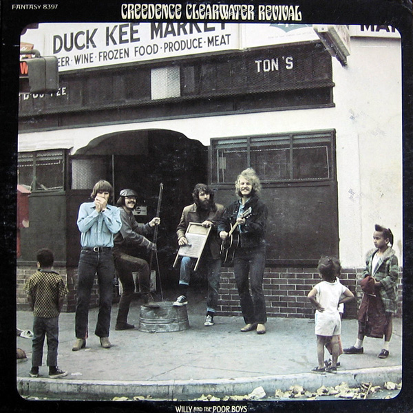 Willy and the Poorboys vinyl cover - Creedence Clearwater revival 1969